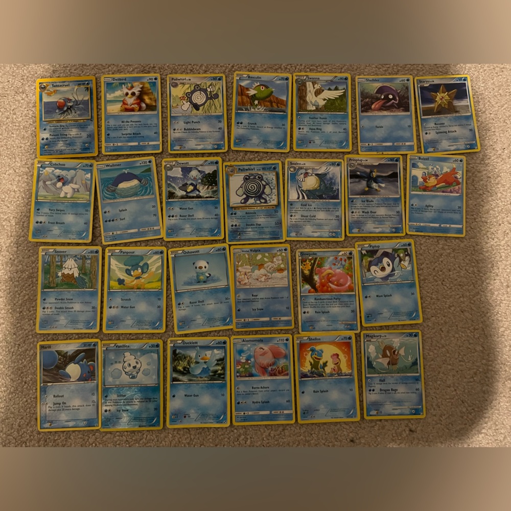 Vintage Pokémon cards
